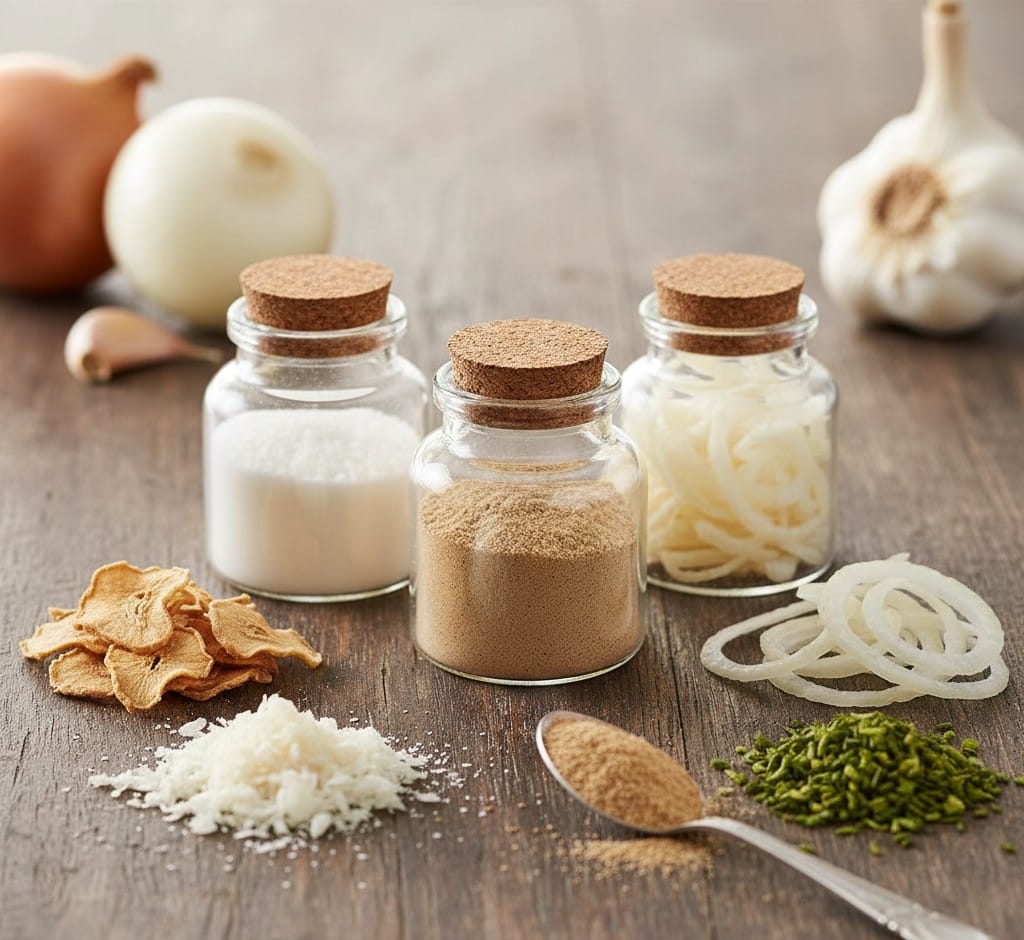 Signature SKUs: Onion, Garlic, Ginger